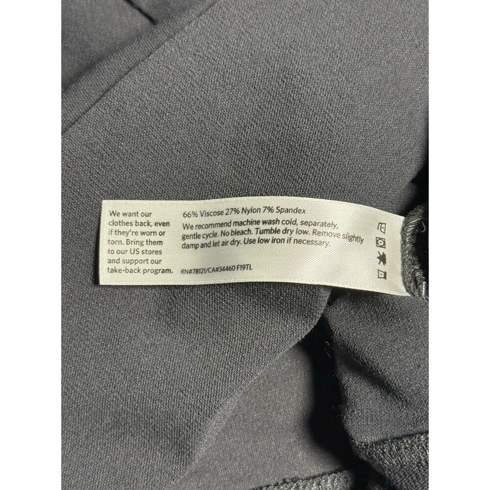 Eileen Fisher Shirt Womens XL Gray 3/4 Sleeve Viscose Blend - Picture 6 of 7